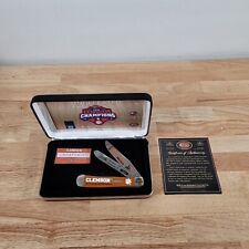Case xx Clemson Tigers 2018 National Champions Knife New  picture