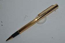 SWEDA ASI 90305 Rollerball Pen Salesman's Sample Gold Color Metal New Old Stock picture