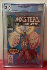 Masters of the Universe #1  CGC 8.0 WP Marvel Comics 1986 He-Man Skeletor picture