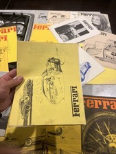 Vintage 1970s Ferrari Club Newsletter Lot Of 39 Collectible Publication picture