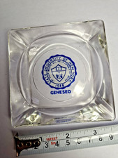 Vintage Marketing Ashtray State University New York 1948 Geneseo 4 Lobe picture