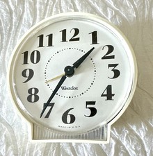 Vintage Westclox Winding Alarm Clock Made In USA Good Working Order picture