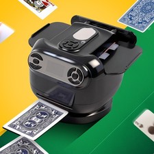 Automatic Card Shuffler and Dealer 360° Rotating Card Shuffler 2-Deck Card picture