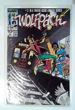 Wolfpack #2 Marvel Comics (1988) VF Newsstand 1st Print Comic Book picture