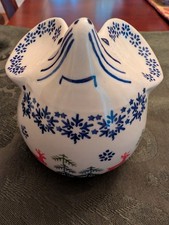 Vintage Polish Pottery Mouse Bank picture