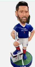 Rare Soccer Lionel MESSI 4ft BOBBLEHEAD Done Deal Promotion & BONUS FIFA MERCH picture