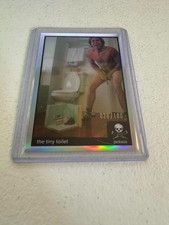 2022 ZEROCOOL JACKASS #S-16 DAVE ENGLAND THE TINY TOILET STUNTS REFRACTOR /100 picture