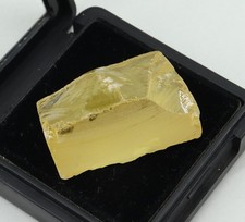 Natural Cambodian Yellow Zircon Rough Superb 236 Ct Certified Loose Gemstone picture