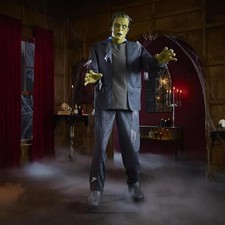 7 FT Animated LED Frankenstein's Monster Halloween - BRAND NEW IN BOX SHIPS NOW picture