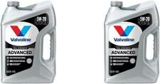 Valvoline Advanced Full Synthetic SAE 5W-20 Motor Oil 5 QT (Pack of 2) picture