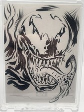 2025 Topps Chrome Marvel Studios Venom 1/1 Original Sketch Jason Crosby picture