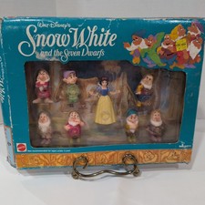 Vintage Mattel WALT DISNEY'S SNOW WHITE SEVEN DWARFS Brand New Rare Collectable picture