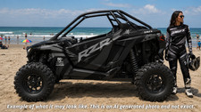 2022-2024 Polaris RZR Pro R OAGFX Graphics Kit D69-1 Stealth Flag USA picture