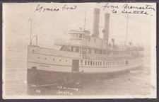 WA Bremerton RPPC 1920 STEAMER H.B. KENNEDY to Seattle Mosquito Fleet No.53 picture