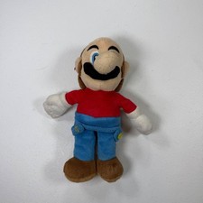 Nintendo Mario Plush Toy Unisex Small Multi Good Missing Hat 2010 Wii picture