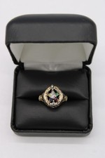 Order Of The Eastern Star 10K Gold And 0.30 Carat Diamond Ring picture