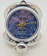 Dalvey Precision Barometer Blue in Stainless Steel Travel Case W/ Engraving 1993 picture