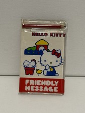 Vintage 70s HELLO KITTY Mini Friendly Message Set Sanrio 1976 picture