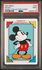 1991 Impel Disney Collector Cards Mickey Mouse PSA 9 MINT #100 Family Portraits picture