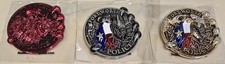 🔥🔥 3 Rare Ronin Design Fort Worth Police (682 & 817) Coins Limited To 25 picture