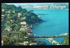 Sausalito California Southern Marin County San Francisco Bay Area Postcard Ex picture