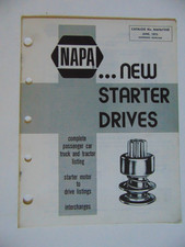 Original June 1975 Napa Balkamp Starter Drive Catalog picture