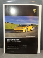 Lamborghini Huracan LP 610-4 2015 Print Magazine Ad picture