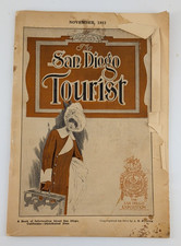San Diego Tourist November 1912 Booklet Information Ads Paper Ephemera Antique picture