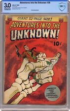 Adventures into the Unknown #28 CBCS 3.0 1952 22-020BB33-003 picture