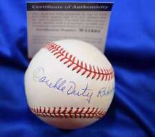 Double Duty Radcliffe PSA DNA Coa Autograph National League ONL Signed Baseball picture