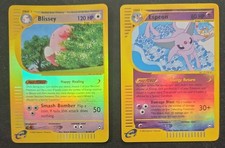 Pokemon Aquapolis Vintage 2003 Bundle 2 Cards - Reverse Holo - Blissey - Espeon picture