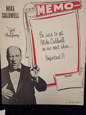 Mike Caldwell Original Promotional Brochure Include Original 8