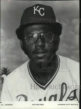 1979 Press Photo Al Cowens, Kansas City Royals Baseball outfielder - lrs17132 picture
