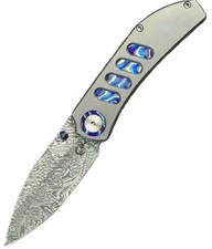 Rare Damasteel Yan Knives