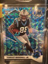 2021 Panini Mosaic - Terrace Marshall JR. #318 RC Hyper Blue Prizm, Panthers picture