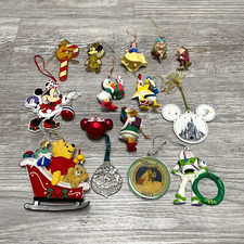 Lot Of 20 Vintage Walt Disney Pixar Mixed Classic Movies Christmas Ornament 90s picture