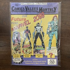 Comics Values Monthly - price guide mag Attic Books Oct. 1992 Spiderman 2099; C picture