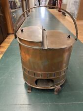 Antique Copper Hotdog Vendor Steamer, From  NYC Great Find Piece Of History picture