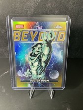 2026 Topps Chrome Marvel Doctor Doom The Beyond Gold Refractor /50 TB-12 picture