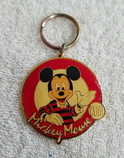 Disney Mickey Mouse Club Metal Keychain w/ Key Ring ©Disney picture