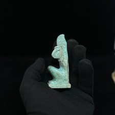 Thoth Ancient Egyptian Statue Handmade Stone Sculpture Pharaoh Decor Gift picture
