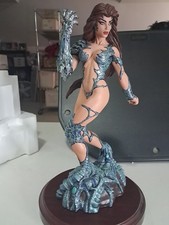 Vtg Moore Creations Limited Edition The Witchblade Cold Cast Porcelain Statue picture