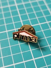 Vtg PHMA π Public Housing Authority Gold Tone Lapel Pin picture