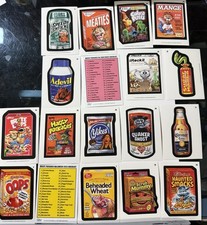 WACKY PACKAGES HALLOWEEN 2025 COUPON PUZZLE Back Cards Topps 18 Cards picture