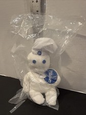 Pillsbury Doughboy Plush Beanie 9” Dakin 1997 NWT in Bag Vintage picture