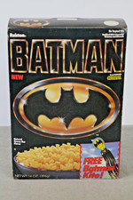 Vintage 1989 Ralston Batman Cereal w/ Batman Kite offer New Sealed picture