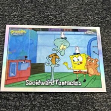 2025 Topps Chrome SpongeBob SquarePants Squidward Tentacles #23 Refractor NM-MT picture