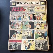 (104) Dick Tracy 1952-1953 Sunday Pages by Chester Gould Complete Years 10”x14” picture