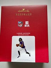 2021 Hallmark Keepsake Ornament Lamar Jackson Baltimore Ravens RECALLED Version picture