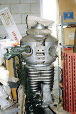 Lost In Space, Robot sits destroyed in Irwin Allen warehouse 4x6 photo picture